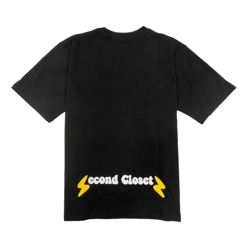 2ND CLOSET WORK LOVE BALANCE TEE-BLACK