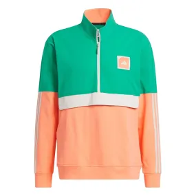 Adicross Half Zip Anorak Court Green - SS23