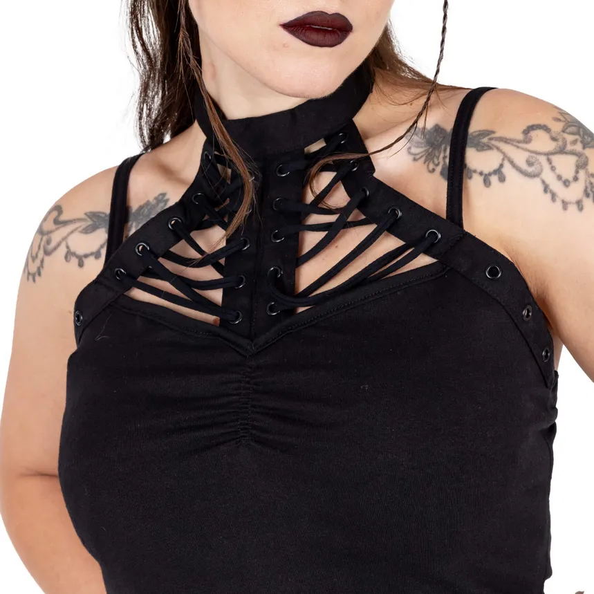 AMRYN TOP - BLACK