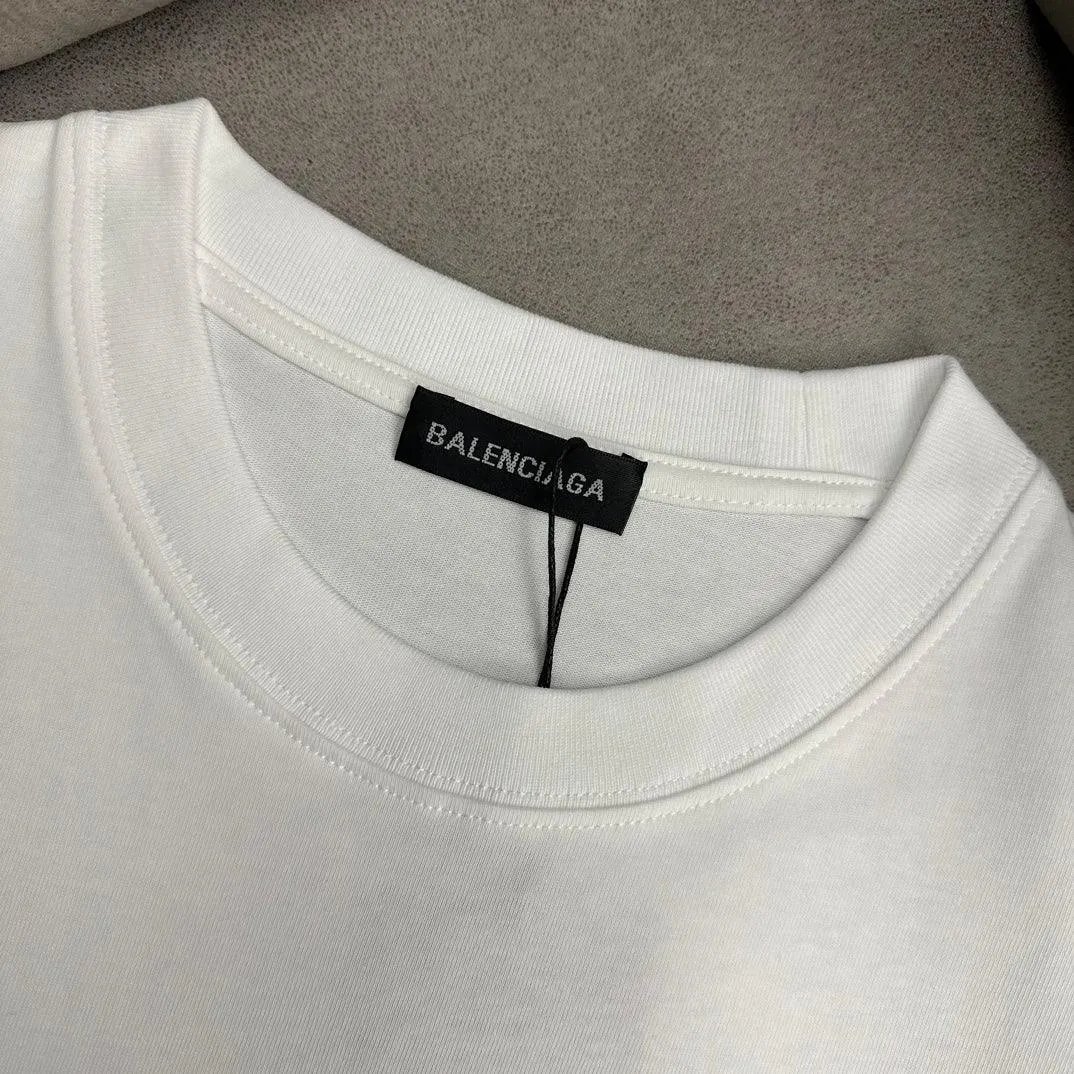 BA White Paris Logo T-Shirt