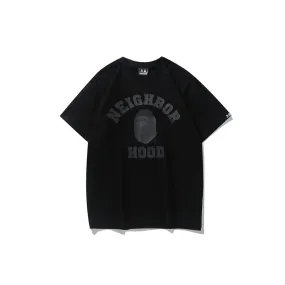 bapE A BATHING APE x NEIGHBORHOOD TEE Black