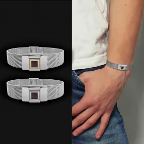 Christian Bracelet for Men with the Entire Bible - Vine 3 Design