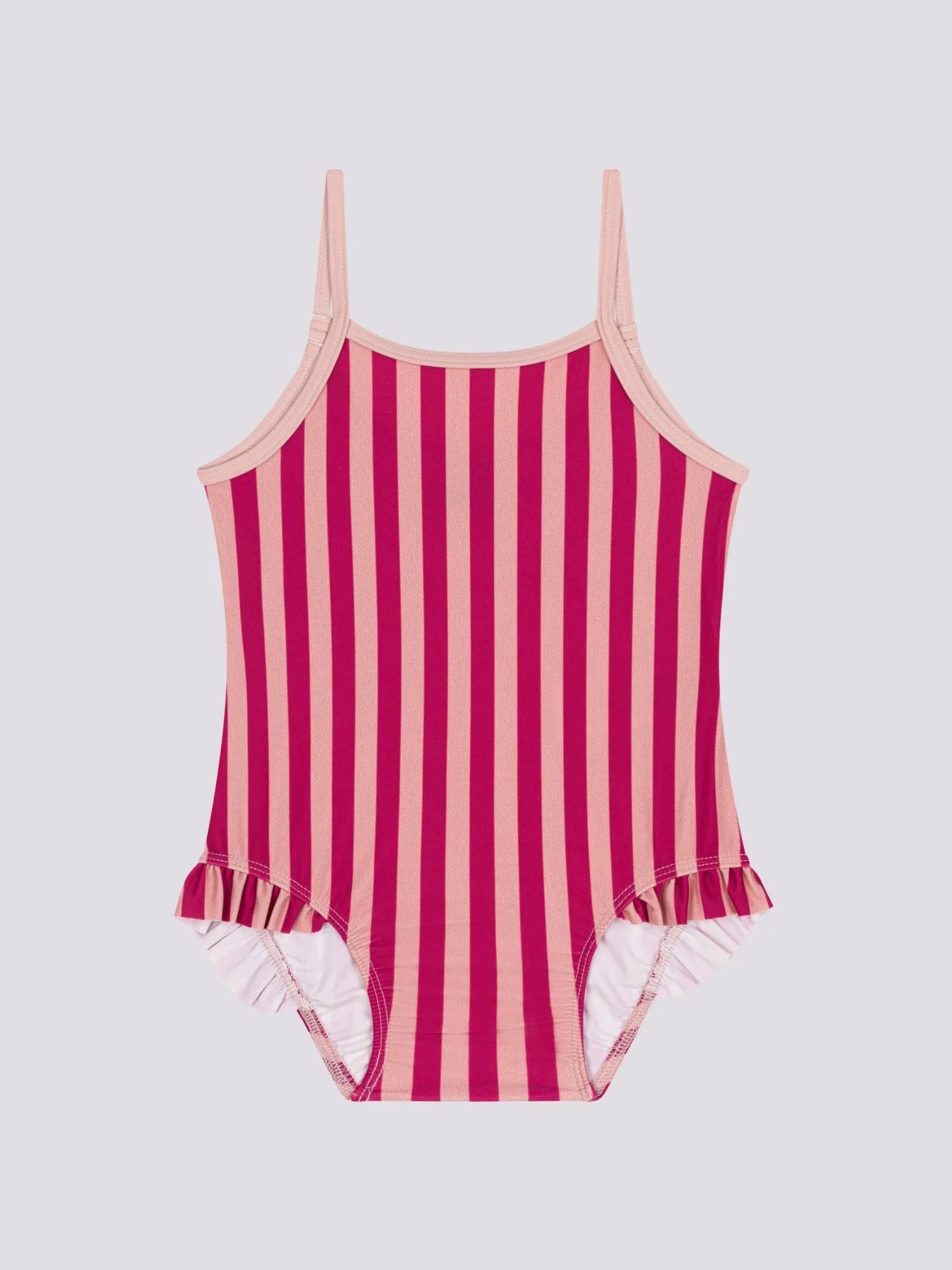 COSTUME DA BAGNO A RIGHE ROSA BEB