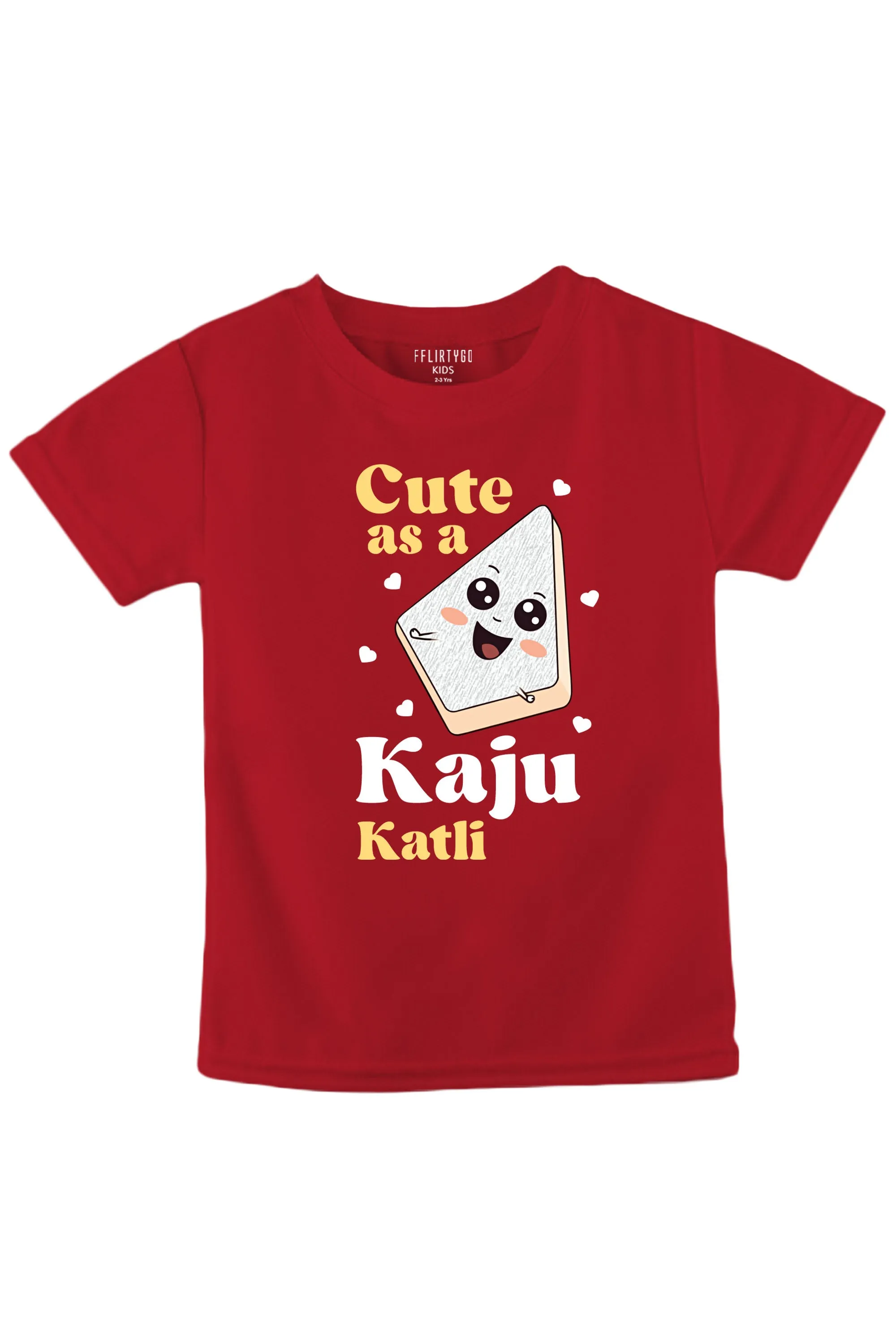 Cute As A Kaju Katli Kids T Shirt