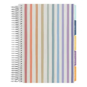 Erin Condren Design - A5 Vertical Dated Coiled Life Planner - Stripes