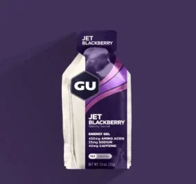 Gu Energy Gel- Jet Blackberry   Caffeine