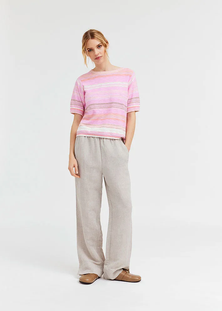 Gustav Shanne S/S knit 53405-61004 Pink Multi Colour