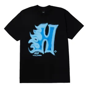 HUF HEAT WAVE S/S TEE-BLACK