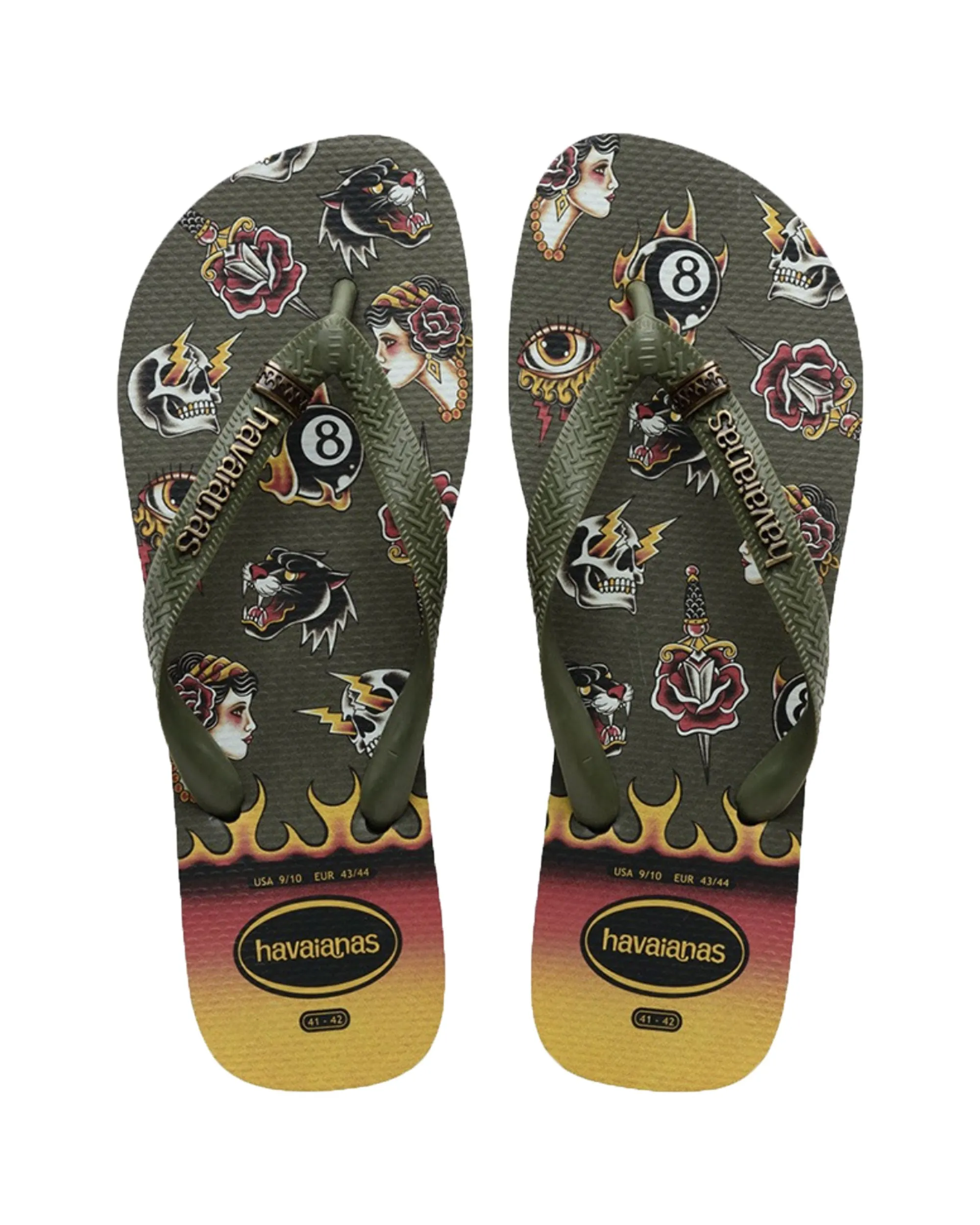 Infradito Havaianas Top Tribo black moss