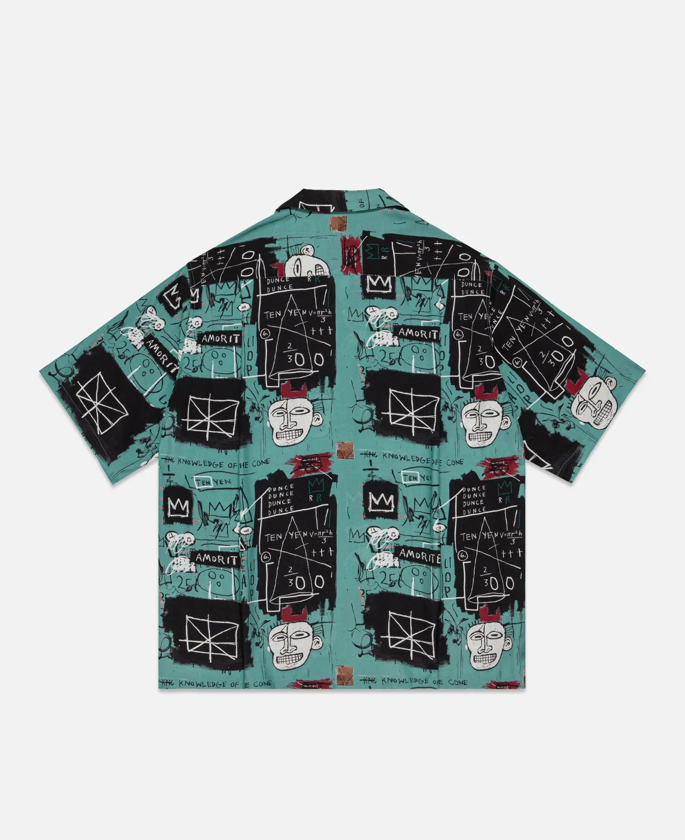 Jean-Michel Basquiat / S/S Hawaiian Shirt (Type-2) (Green)