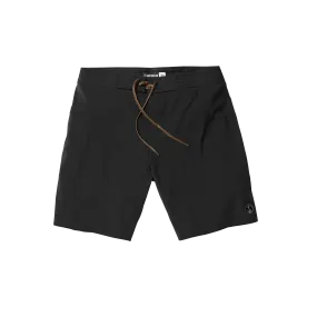 Keyhole Solid Boardshort - Blk