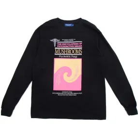 KNOW WAVE ENCYCLOPEDIA L/S -BLACK