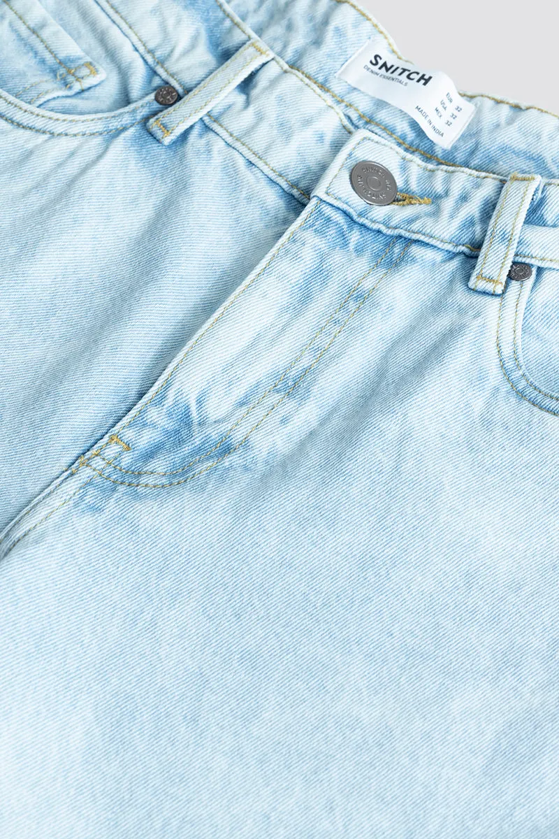 Refined Light Blue Relaxed Fit Jeans