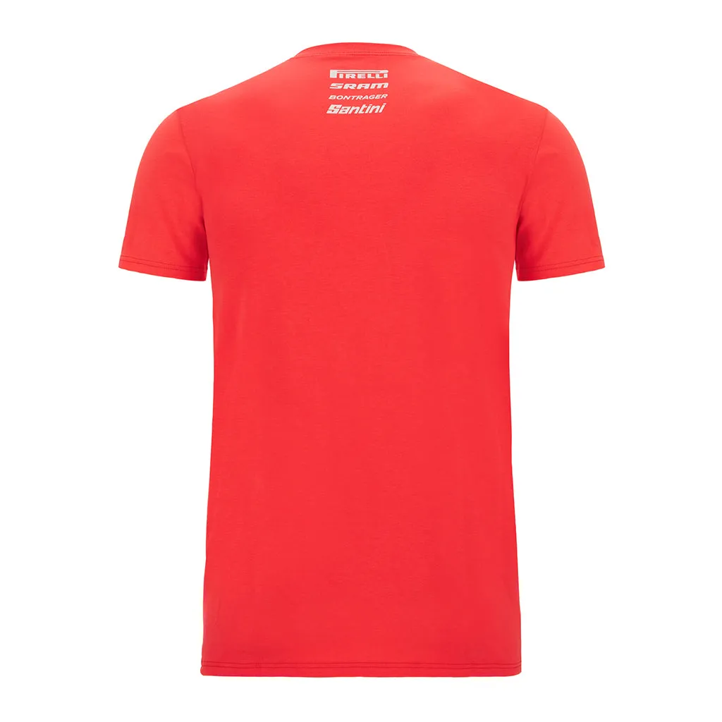 Santini Trek-Segafredo T-Shirt - Granatina