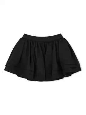 SHUSHU TONG pin tuck wool silk shorts 271920