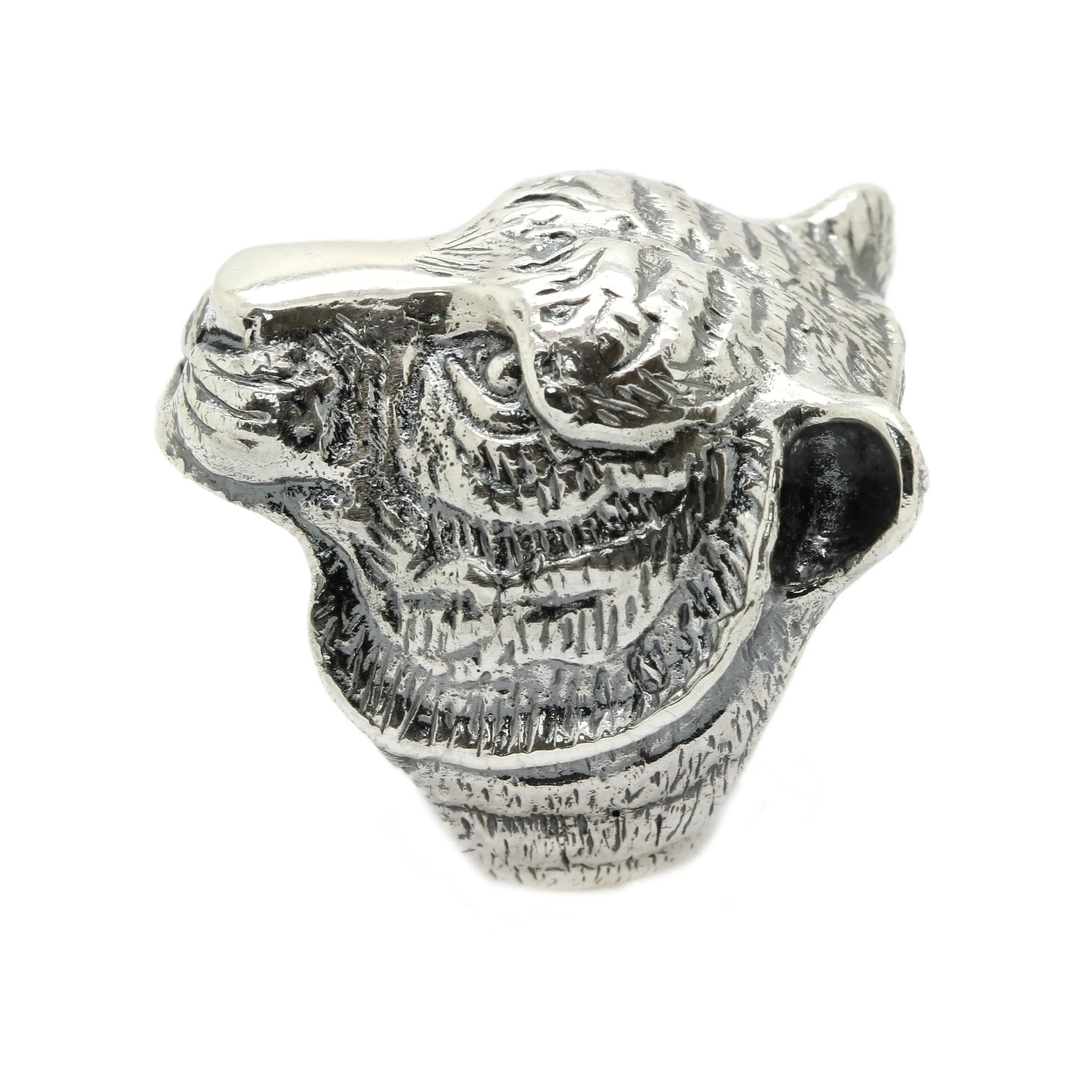 The Tiger Ring Gift for Hunters Men's Ring Silver 925